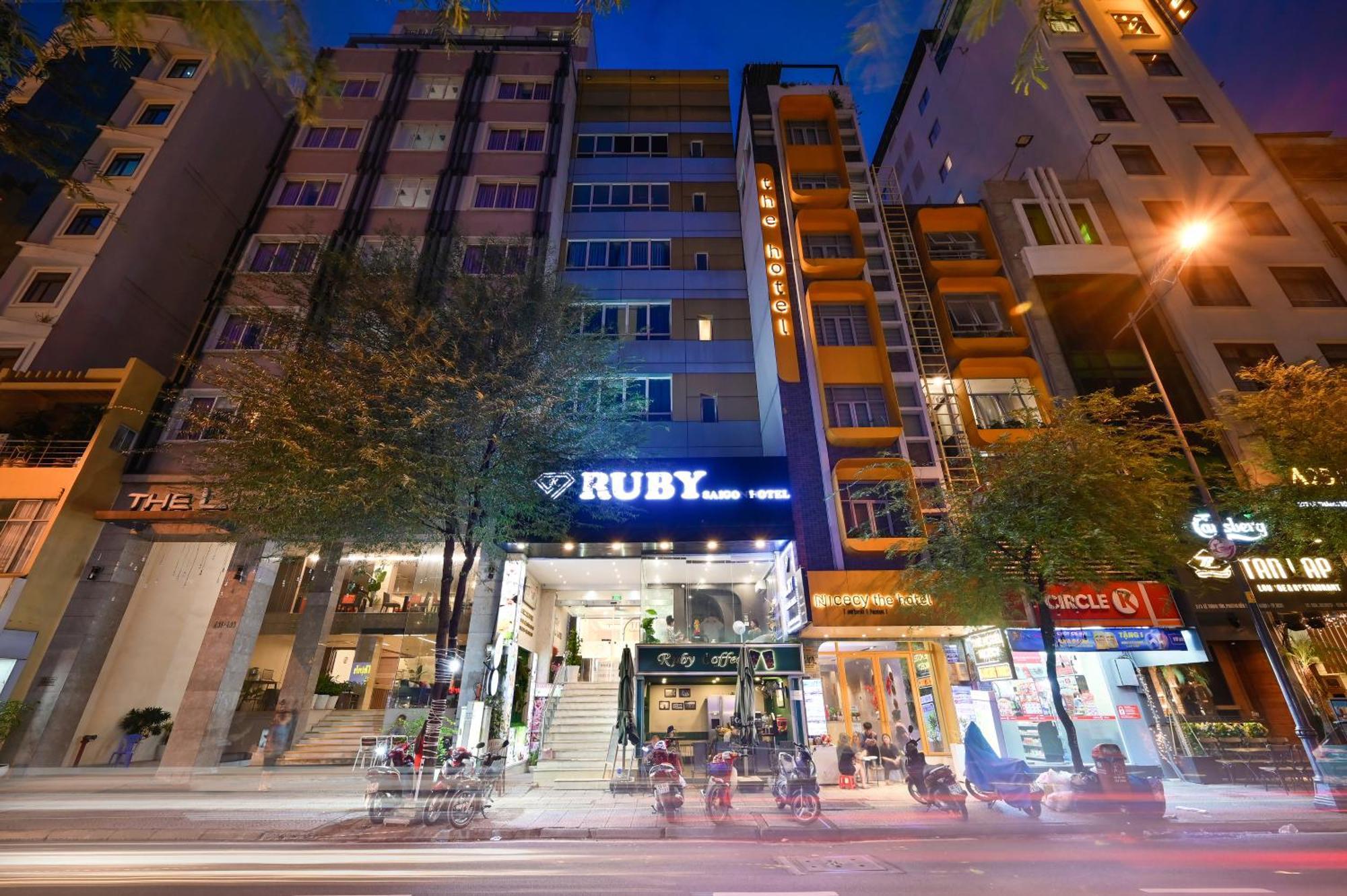 Ruby Saigon Hotel - Ben Thanh Ho Či Minovo Město Exteriér fotografie